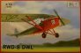 1/72 RWD-8 DWL Polish trainer plane (civilian version)