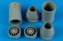 1/32 F/A-18E/F exhaust nozzles  closed (Trumpeter)