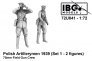 1/72 Polish Artillerymen 75mm Field Gun Crew Set 1