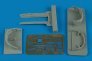 1/32 MiG-23 flogger canopy frame with blind (TRUMPETER)