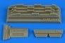 1/48 Su-17 Fitter G K fully empty chaff/flare dispenser