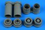 1/48 Eurofighter Typhoon exhaust nozzles for Revell