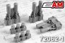 1/72 OFAB-100-120 H-E 100kg bombs with parach.brakes