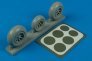 1/32 P-38 Lightning wheels & paint masks