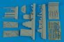 1/48 Typhoon Mk.IB tear drop canopy cock.set (HAS)