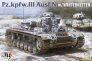 1/35 German Panzer III Ausf N with triangular track extensions