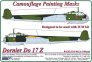 1/48 Dornier Do-17Z camouflage pattern paint mask