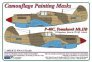 1/32 Camouflage masks P-40C Tomahawk Mk.IIB