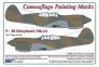 1/32 Camouflage masks P-40 Kittyhawk Mk.IA