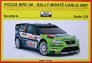 1/24 Ford Focus WRC 06  Rally Monte Carlo 2007