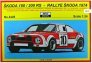 1/24 Skoda 180/200 RS Official Rally Skoda 1974