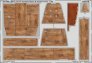 1/48 SET B-17F wooden floors & ammo boxes for Edurard