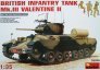 1/35 British Infantry Mk.III VALENTINE II w /crew