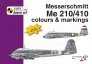 Messerschmitt Me 210/410 C&M (1/72 decals)