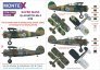 1/32 Gloster Gladiator Mk.II 2 canopy masks + markings masks