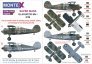 1/32 Gloster Gladiator Mk.I 2 canopy mask + 2 markings masks