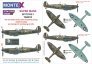 1/48 Supermarine Spitfire Mk.1 masks & decals