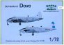 1/72 De Havilland DOVE (2x Argentina decals)