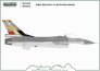 1/72 General-Dynamics F-16AM for MLU Fighting Falcon 8000 hours
