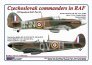 1/144 Decals Czechoslovak commanders in RAF