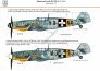 1/72 Decal Messerschmitt Bf 109 G-2/G-4