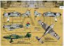 1/72 Decal Bf 109, Ju-87D, Fw 190 F-8