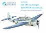 1/48 Grumman TBF-1 Avenger for Academy, Accurate, Italeri