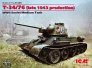 1/35 Russian T-34/76 (late 1943 production), WWII Soviet Medium