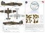 1/32 Seac Hawker Hurricane Mk.IID B Camouflage paint masks