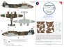 1/32 Bristol Beaufighter Seac B camouflage paint masks