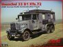 1/35 Henschel 33 D1 Kfz.72, WWII German Radio Communication