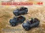 1/35 Wehrmacht WWII Cars DIORAMA SET