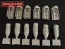 1/72 Douglas C-47 Dakota DC-3 Skytrain racks for drop containers