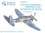 1/32 P-47D Thunderbolt Bubbletop Late Interior for Trumpeter
