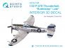 1/32 P-47D Thunderbolt Bubbletop Late Interior for Hasegawa