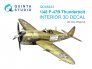 1/48 P-47B Thunderbolt Interior for Dora Wings