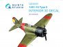 1/48 Polikarpov I-16 Type 5 & coloured Interior for Zvezda