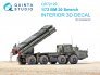 1/72 BM-30 Smerch Interior on decal paper for Zvezda