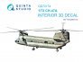 1/72 Boeing CH-47A Chinook coloured Interior for Trumpeter