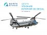 1/72 Boeing CH-47D Chinook coloured Interior for Trumpeter