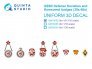 1/10 USSR Defense Societies and Komsomol badges for 1930s-1940s