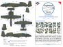 1/32 A-10 Thunderbolt II-Europe camouflage mask for Trumpeter