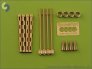 1/24 British Mk 2 Browning .303 caliber (4pcs)