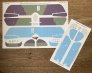 1/32 Albatros D.V light green/purple painted camo pattern H