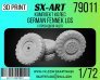 1/72 German Fennek LGS sagged wheels