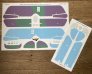 1/32 Albatros D.V dark green/purple painted camouflage pattern J