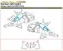 1/48 BAe Harrier GR.1/GR.3 Canopy masks