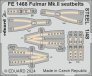 1/48 Fulmar Mk.II seatbelts STEEL for Trumpeter