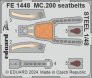 1/48 MC.200 seatbelts STEEL for Italeri