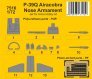 1/72 P-39Q Airacobra Nose Armament for Arma Hobby